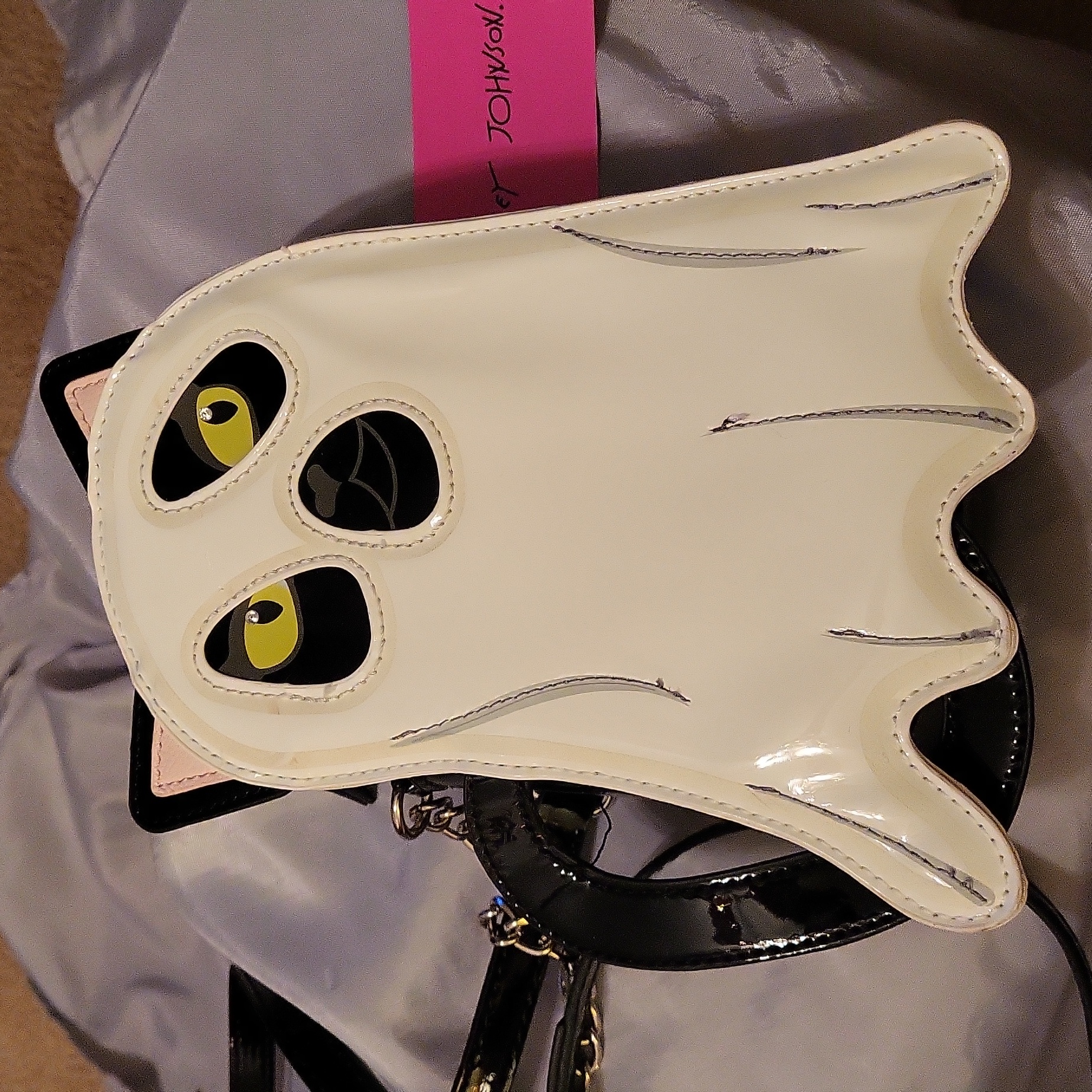 Betsey Johnson Ghost Kitty Crossbody